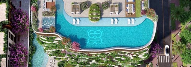 Piscina de pe acoperiș